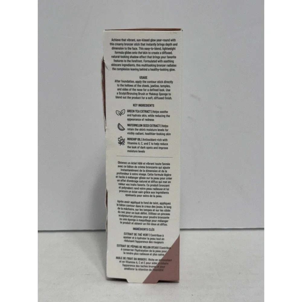 LYS Beauty No Limits Cream Bronzer Stick COURAGE (TAN) 0.25 oz NEW